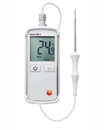 Testo 108-2 - Thermometer Met Afsluitbare voeler