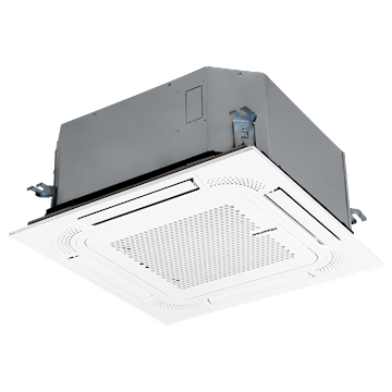 PAC/FM cassette 4-weg 60x60 binnendeel 8-serie 2,6 kW (R32) & paneel