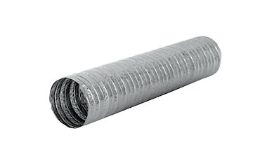 Aluslang 165mm L-10mtr, ongeïsol. Aluminium slang