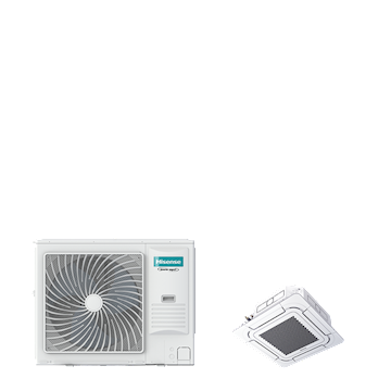 PAC SET deepcool cassette 4-weg 8-serie 10,5 kW (R32) 230V