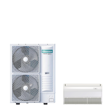 PAC SET vloer/plafond 8-serie 10,5 kW (R32) 400V