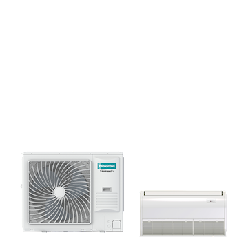 PAC SET deepcool vloer/plafond 8-serie 10,5 kW (R32) 230V