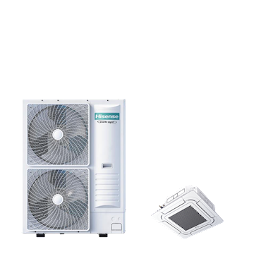 PAC SET deepcool cassette 4-weg 8-serie 14 kW (R32) 400V