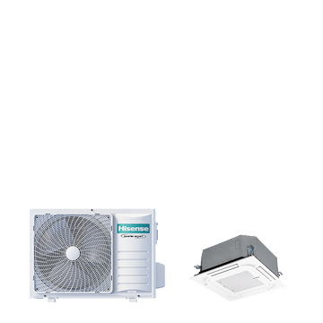 PAC SET cassette 8-serie 3,5 kW (R32) 230V