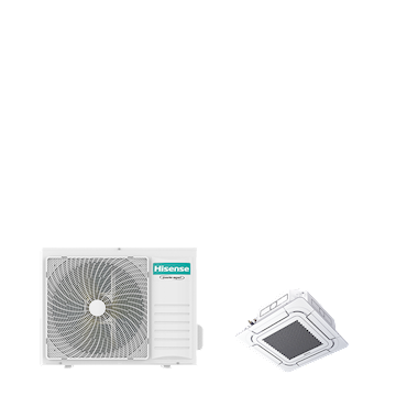 PAC SET deepcool cassette 4-weg 8-serie 7,1 kW (R32) 230V