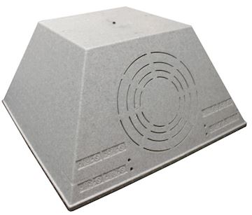 Plenum stapelbaar 595 x 595 x 305 mm