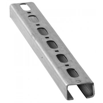 MR15 - Montagerail Lengte 2 meter pr/st
