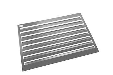 Evolar - Back Panel vrijstaand S antraciet