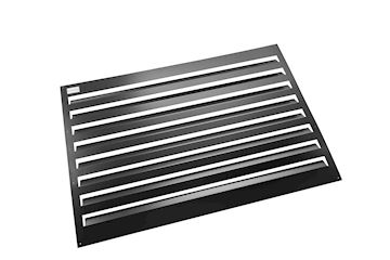 Evolar - Back Panel vrijstaand L zwart