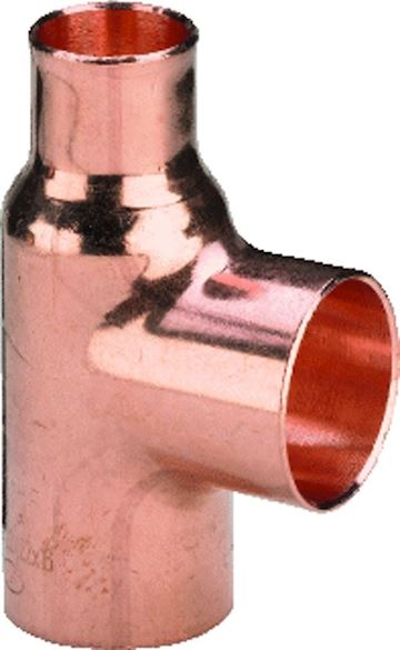 Verloop t-stuk 1/2x1/2x1/4