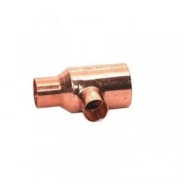 Verloop t-stuk 3/8x1/4x1/4
