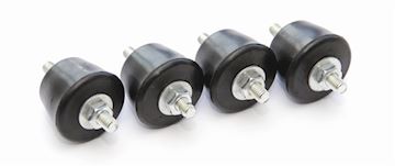 Trillingsdemper M8 conisch - max 150 kg - pr/vpe (VPE 4)