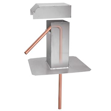 Flexflair Voorgevormde buis 3/4" x 1.14 t.b.v. dakdoorvoer