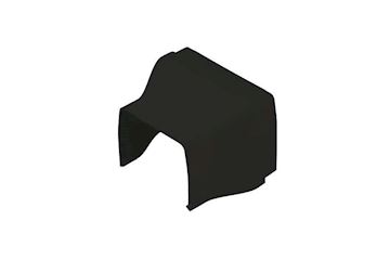 Optimal Duct Black - Verloop 110 x 80 - vpe 6 stuks