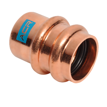 ACR Copper Press End Cap 3/4 - (pr/2 stuks)