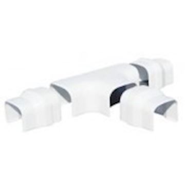 Tecnosystemi Optima Wit T-stuk 75 - pr/st - VPE 5