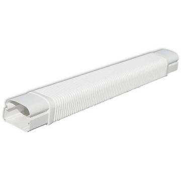 Tecnosystemi Optima Wit flexibele goot 75 - pr/st - VPE 5