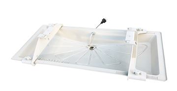 Tecnosystemi lekbak met verwarmingskabel 1050 x 400