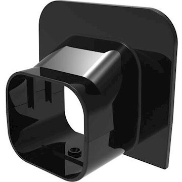 Tecnosystemi - Plafond Eindkap 100 Zwart (VPE 3)