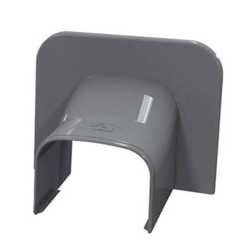 Tecnosystemi Optima Antraciet plafond eindkap 135 pr/s VPE3