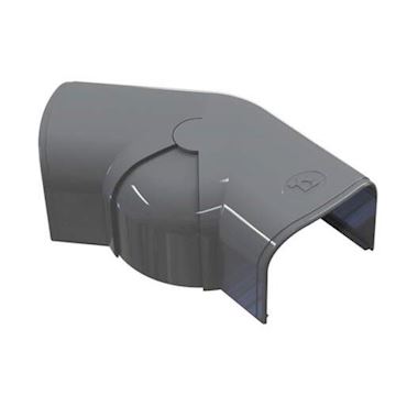 Tecnosystemi Optima Antraciet verst. platte bocht 75 - pr/st