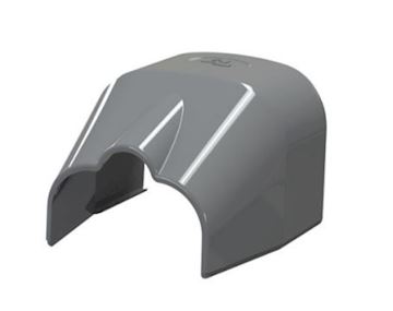 Tecnosystemi Optima Antraciet leiding uitgang 102 pr/st VPE3