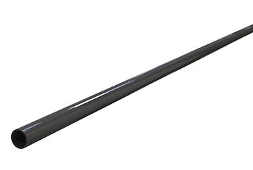 PVC condensafvoer rechte lengte lijmloos ZWART 21 mm - pr/st