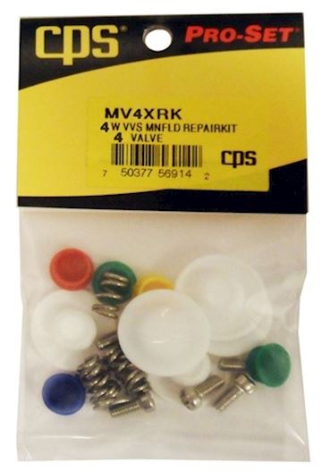 CPS - Revisieset diaphragma aflsuiter 4-weg (voor MV meterse