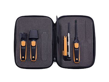 Testo Smart Probes klimaat set - werkend met smartphone