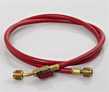 CPS - Vulslang 1/4" 150 cm met kogelkraan (Rood)
