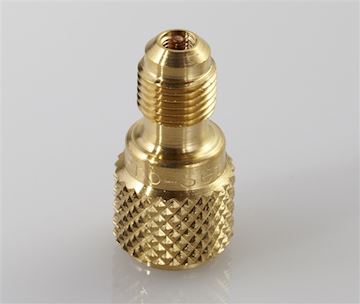 Verloopnippel 5/16" M UNF x 1/4" FM SAE