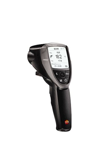 Testo 835-H1 - Infrarood thermometer met vochtmeting tot 600