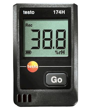 Testo 174 H set - Mini datalogger voor temp. en rel. vocht.