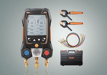 Testo 550s manifold Smart Set Pro