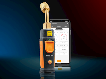 Testo 552i App gestuurde Vacuumsonde
