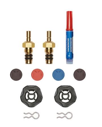 Testo Digitale manifolds - Ventiel-vervangingsset